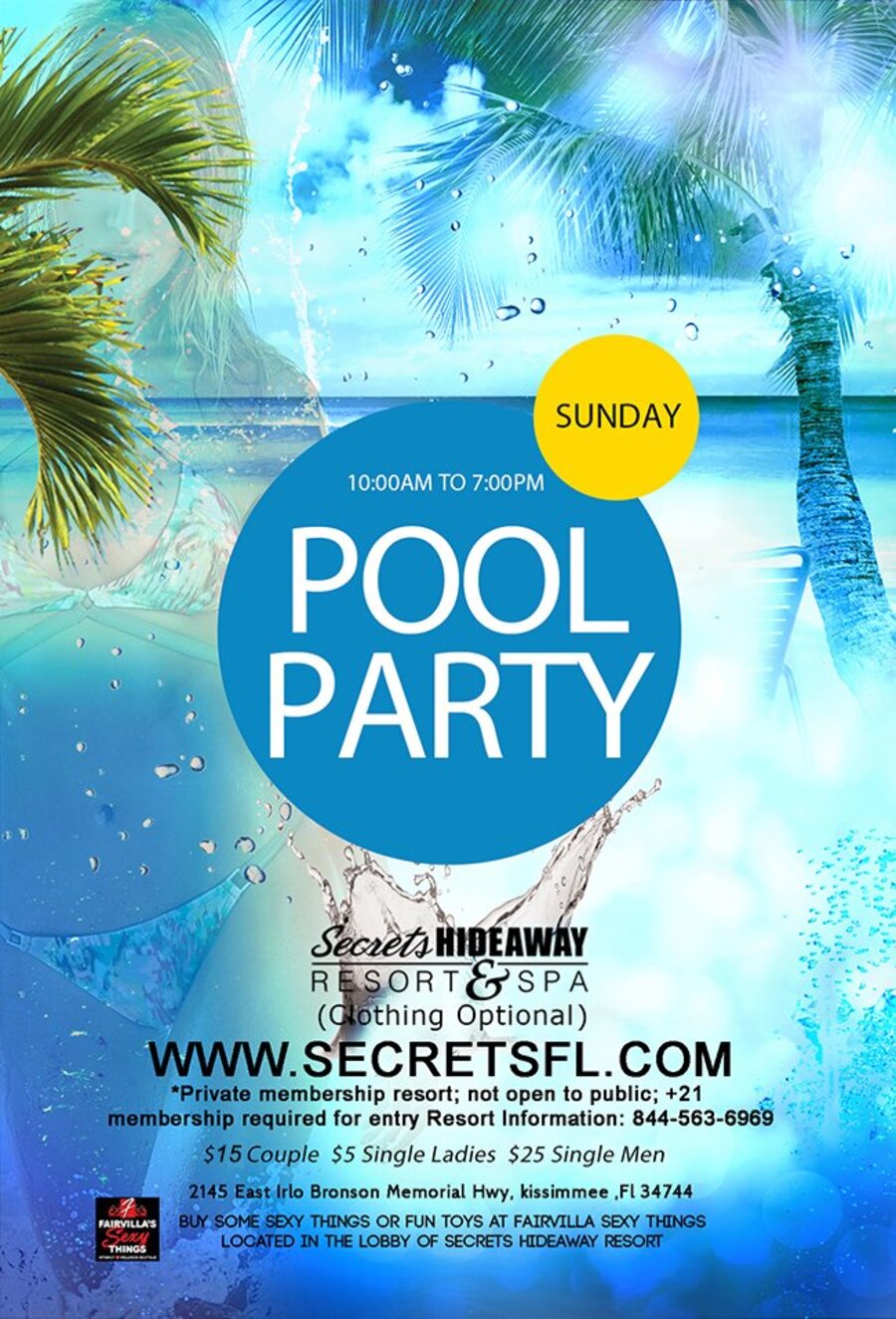 Sunday Pool Party - 10am-7pm