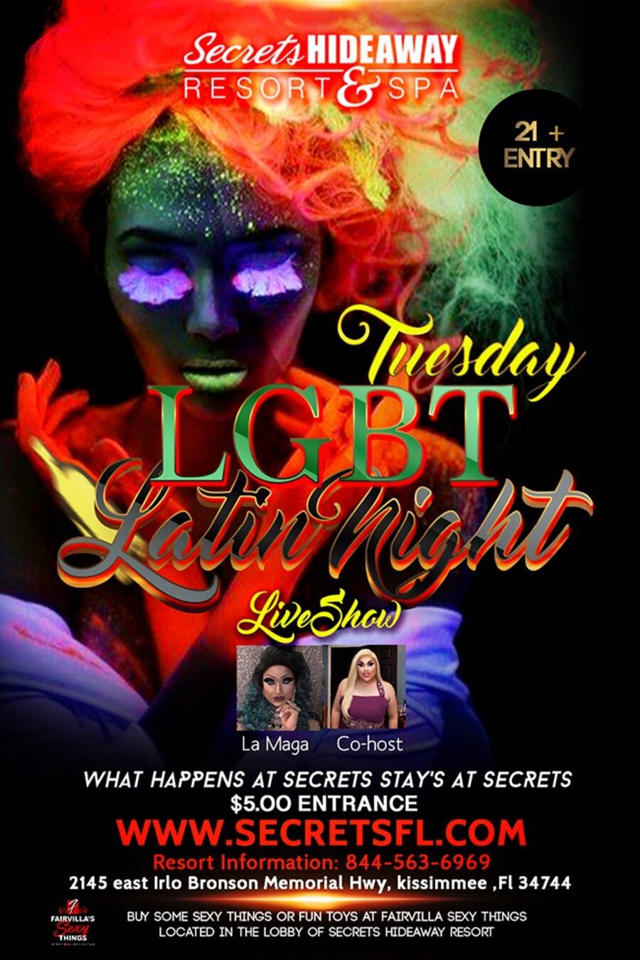 LGBT Latin Night - Live show