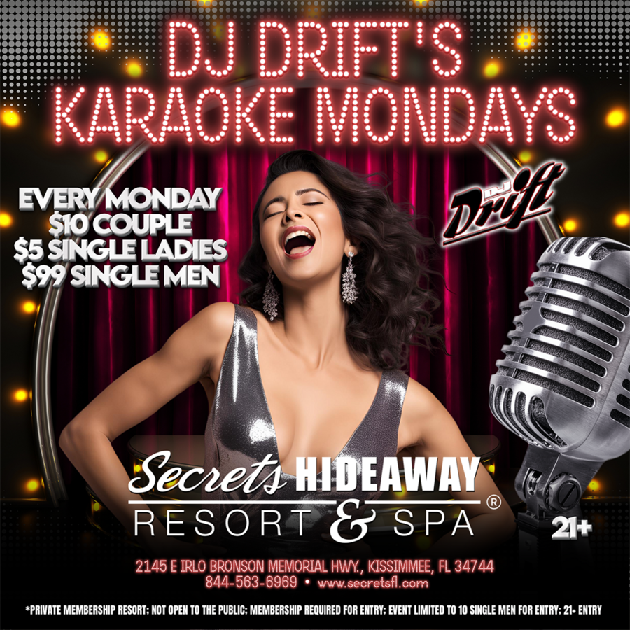 Karaoke Monday with DJ Drift