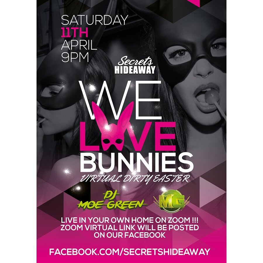 Virtual Dirty Easter Saturday Night  ZOOM