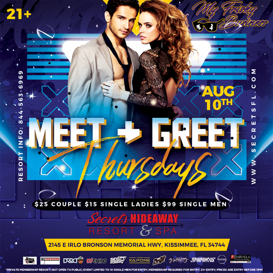 Meet & Greet - My Frisky Business Takeover