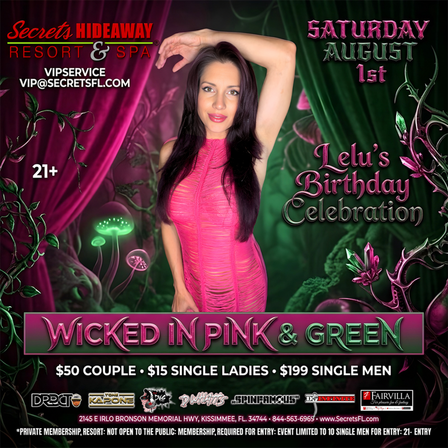 Wicked in Pink or Green - Lelu's Birthday Celebration