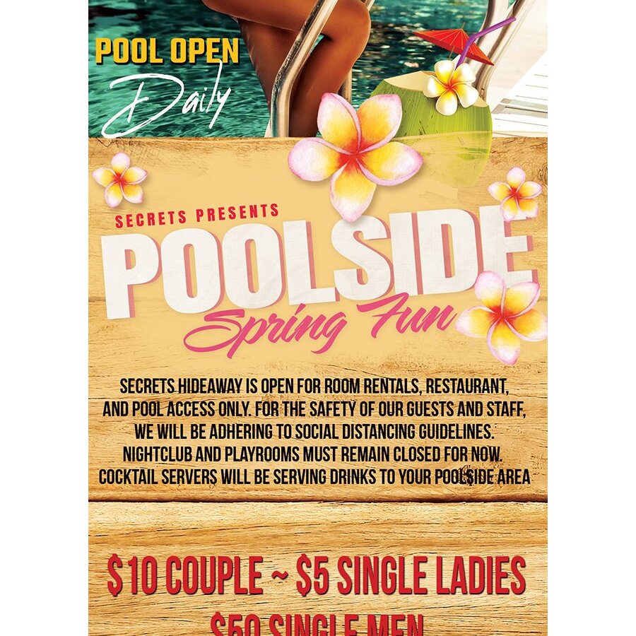 Thursday Poolside Spring Fun