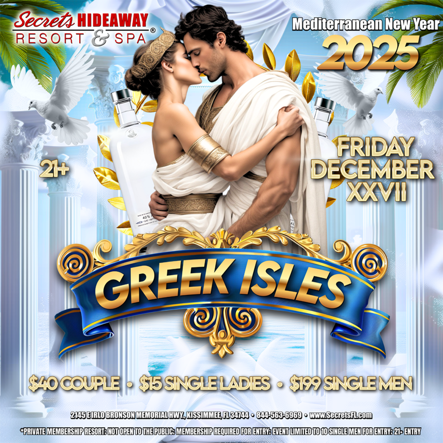 Greek Isles - Mediterranean New Year