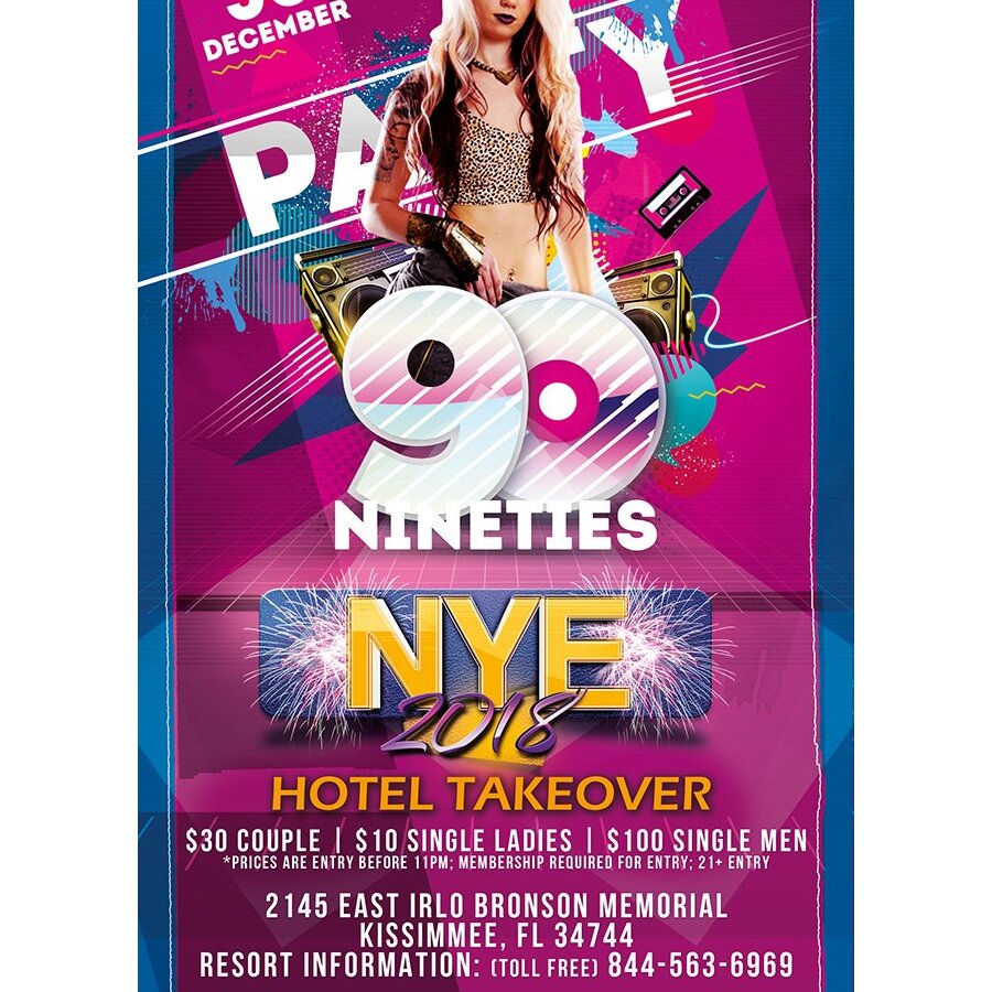 90's Night - NYE TAKEOVER