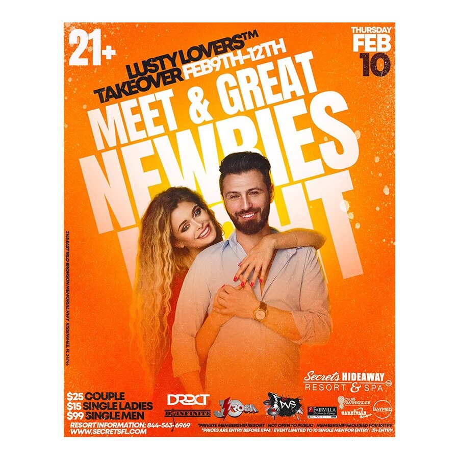 Meet & Greet Newbie Night - Lusty Lovers Takeover