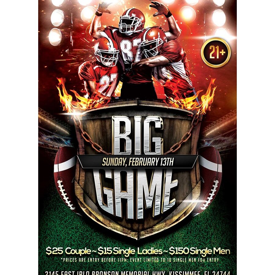 The BIG Game - Sip & Reminisce