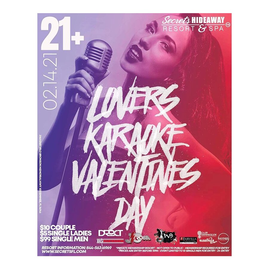 Lovers Karaoke Valentine's Day