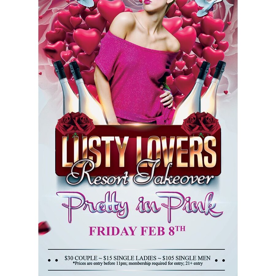 Pretty in Pink - Lusty Lovers Takeover
