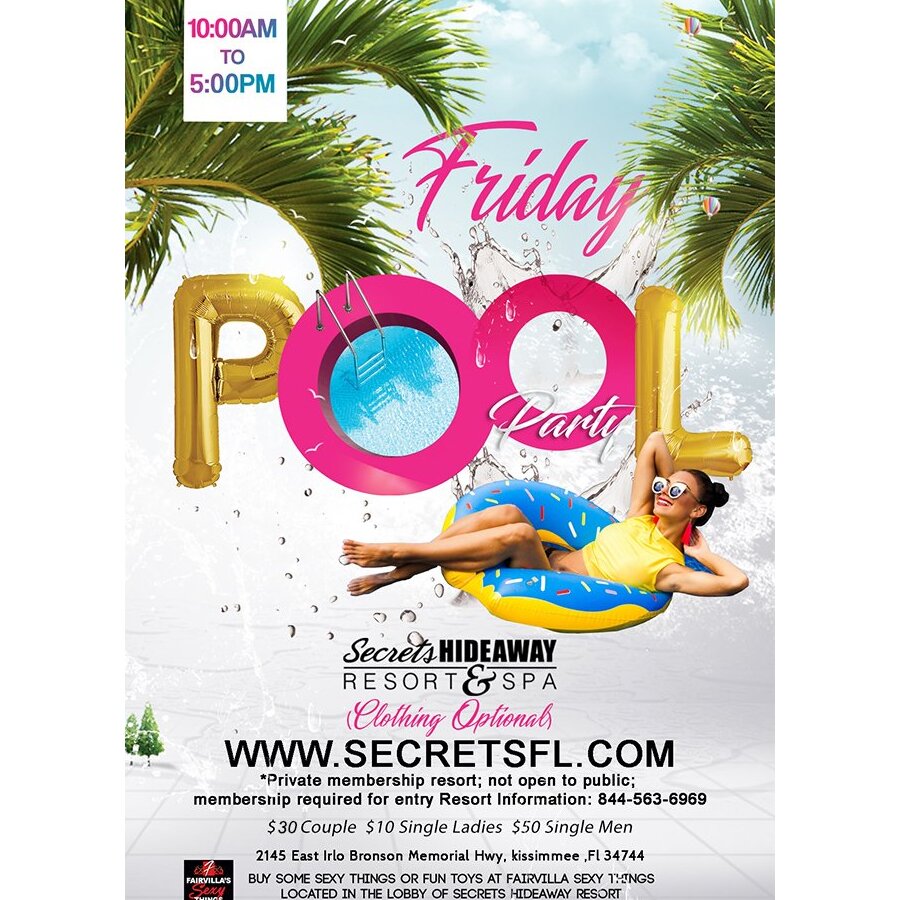 Friday Pool Party 10am-5pm - Sin City Takeover