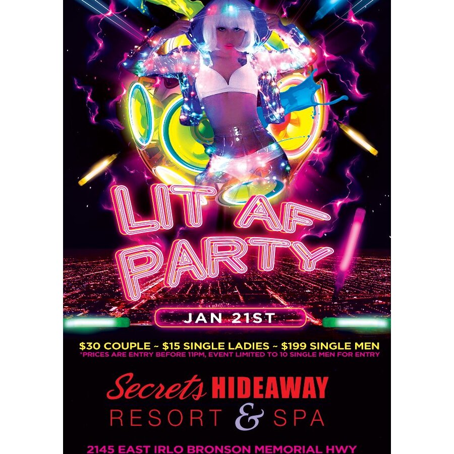 LIT AF - Arouse weekend