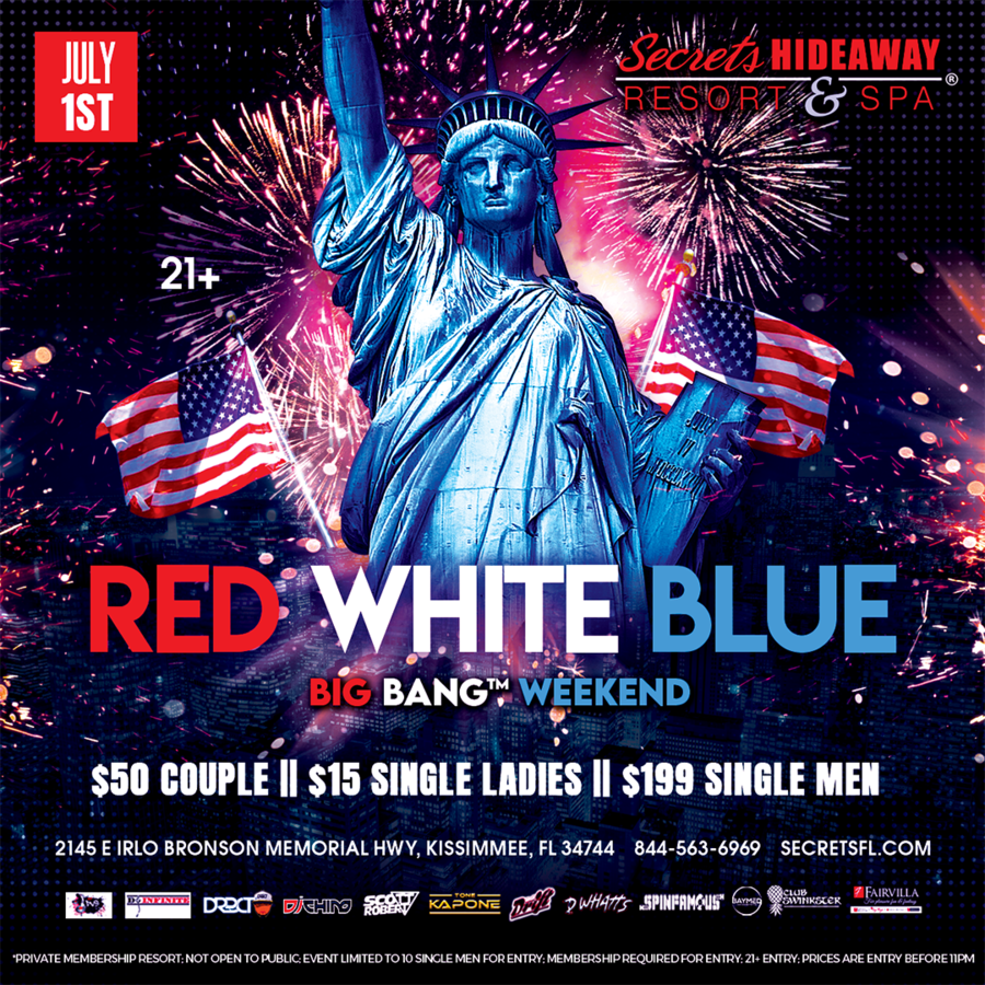 Red White & Blue - Big Bang™ weekend