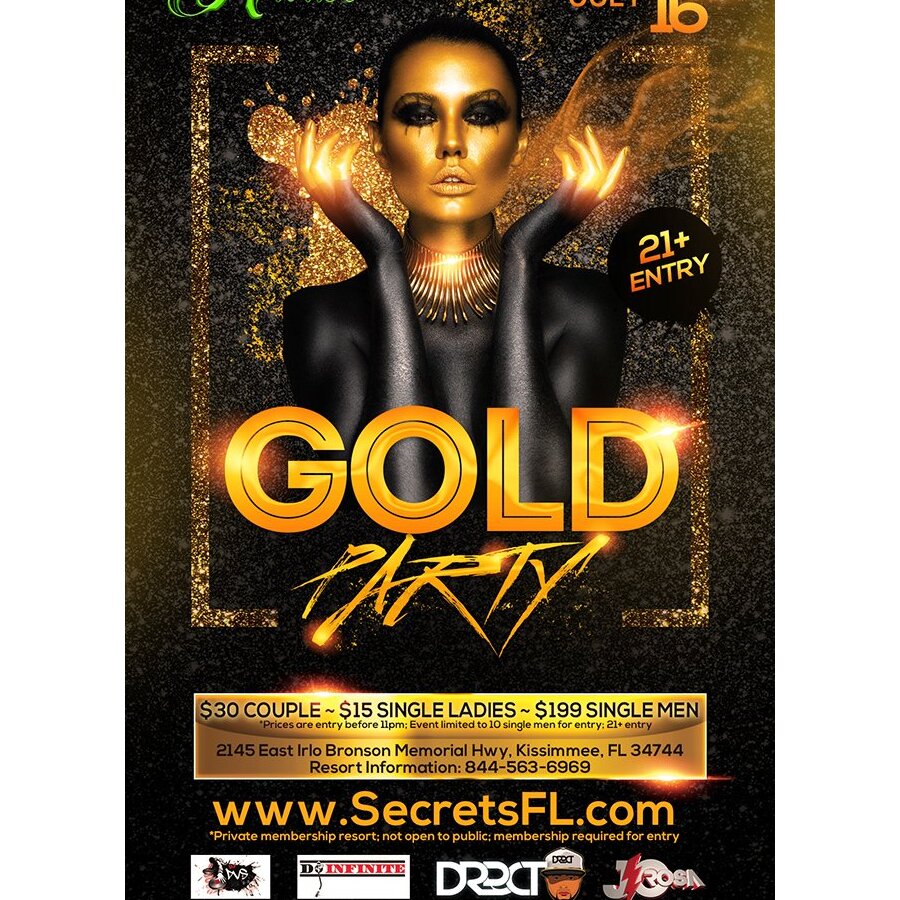 Gold Party - Arouse Weekend