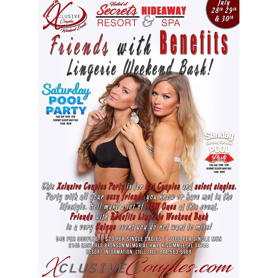 Friends with Benefits Lingerie Weekend