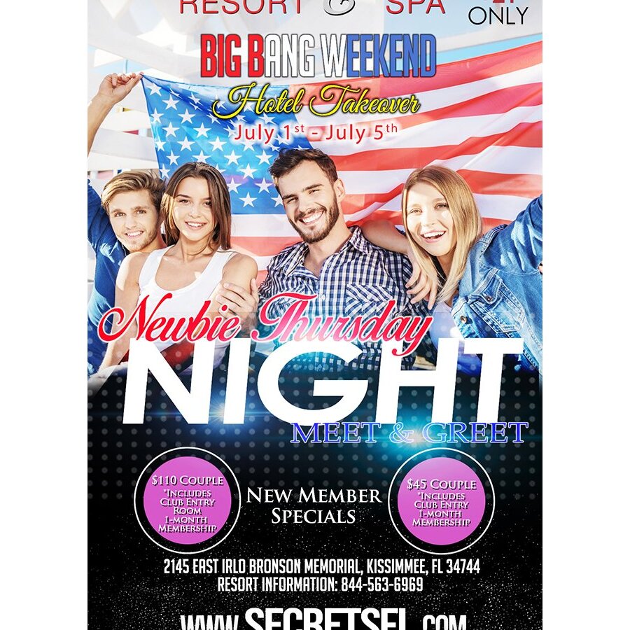 Meet & Greet Newbie Night - Big Bang Takeover