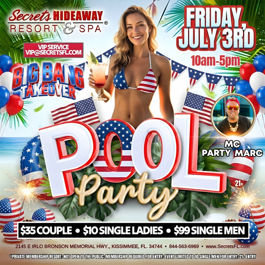Friday Pool Party - Big Bang™ Takeover