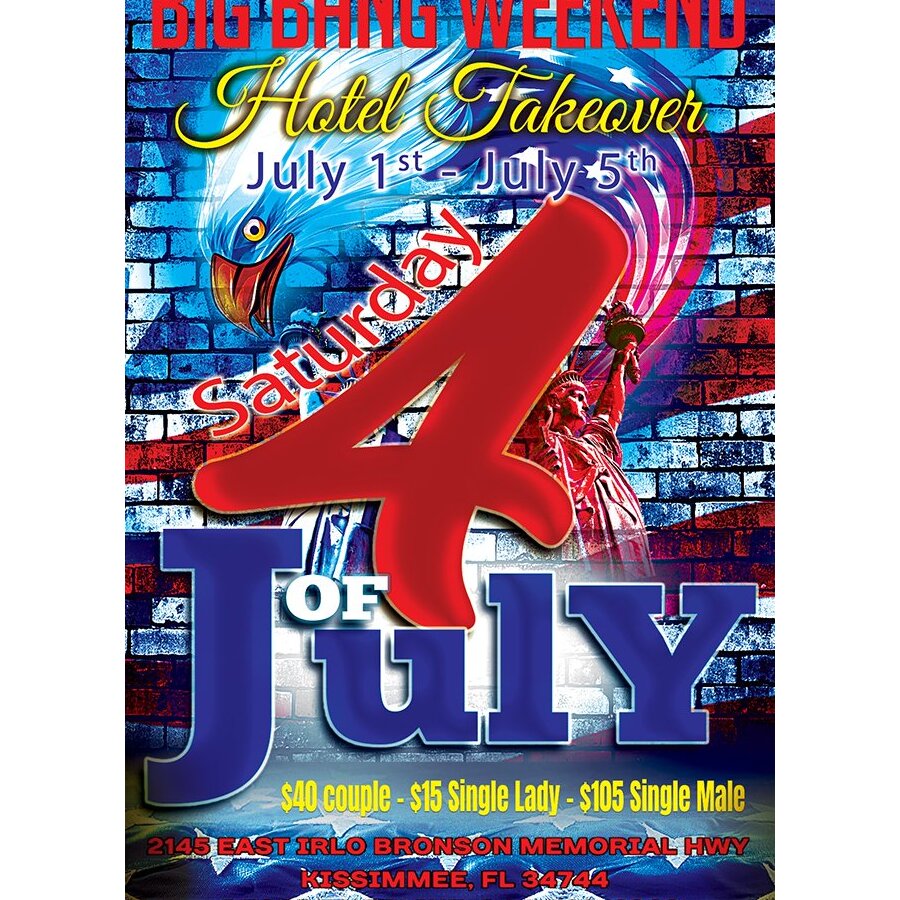 Red White & Blue - Big Bang Takeover