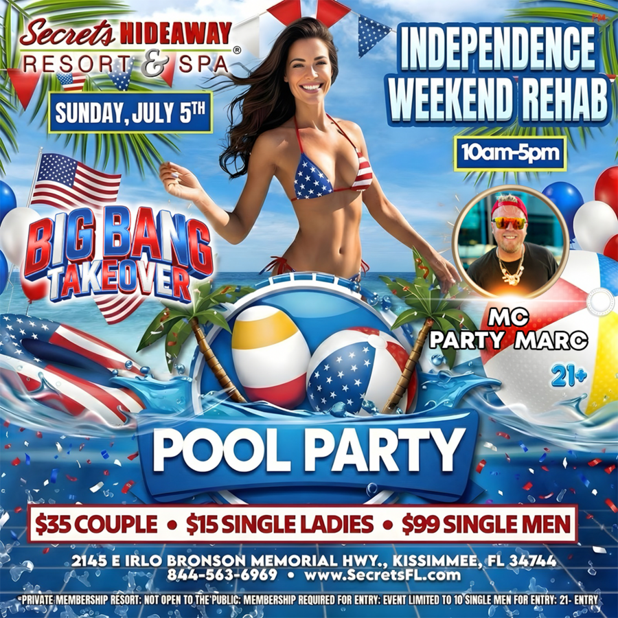 Sunday Pool Party - Big Bang™ Takeover
