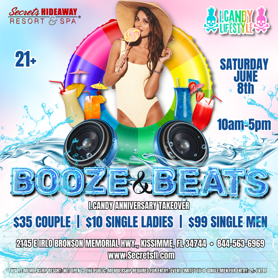 Booze & Beats pool party - i.Candy Lifestyle®