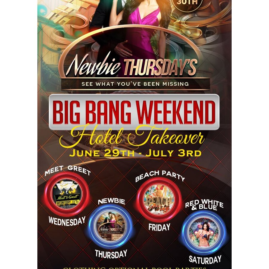 Newbie Thursday - Big Bang Weekend 2016