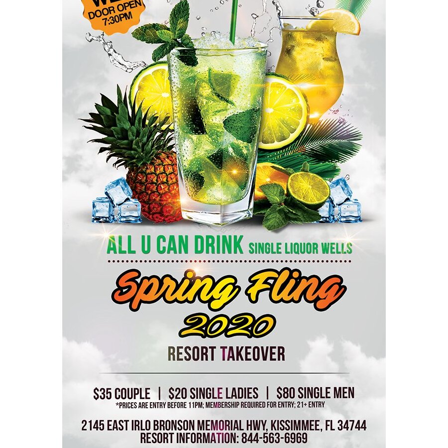 All U Can Drink - Spring Fling Takeover
