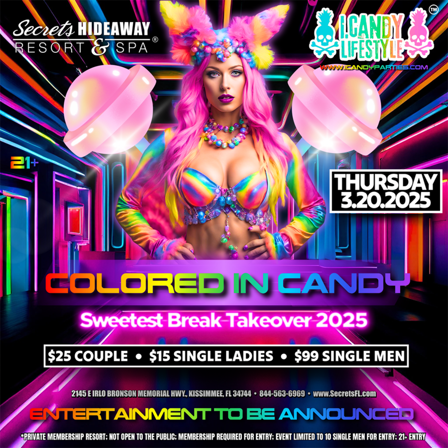 Colored in Candy - i.Candy Lifestyle™  Sweetest Break Takeover 2025