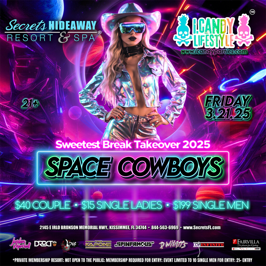 Space Cowboy - i.Candy Lifestyle™ Sweetest Break Takeover 2025