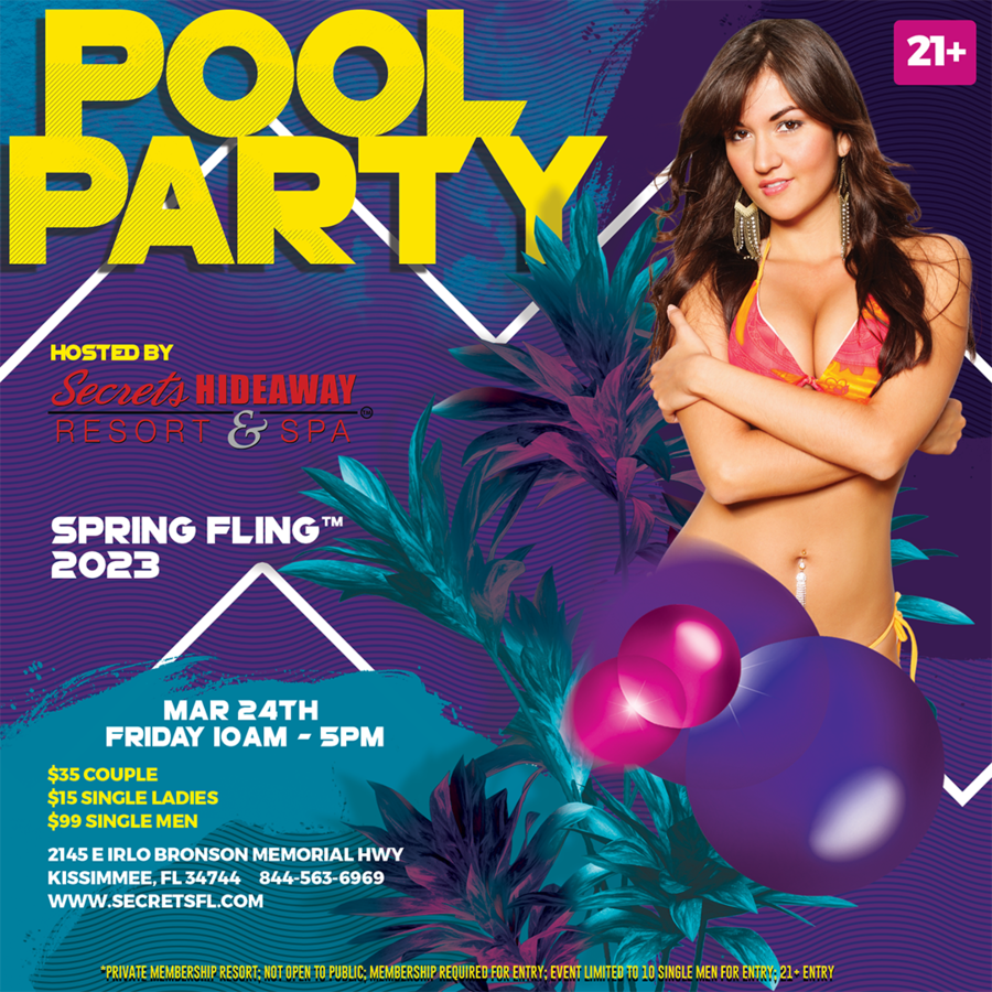 Pool Party 10am-5pm - Spring Fling 2023