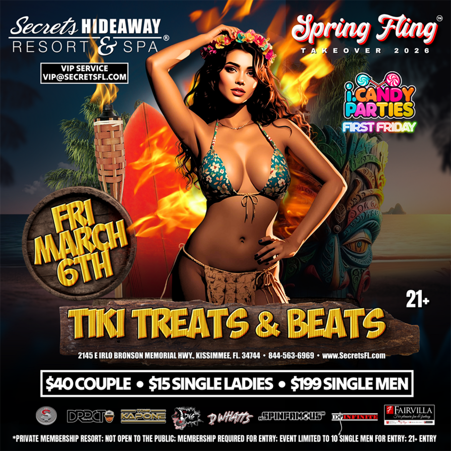 Tiki Treats & Beats - Spring Fling™ Takeover