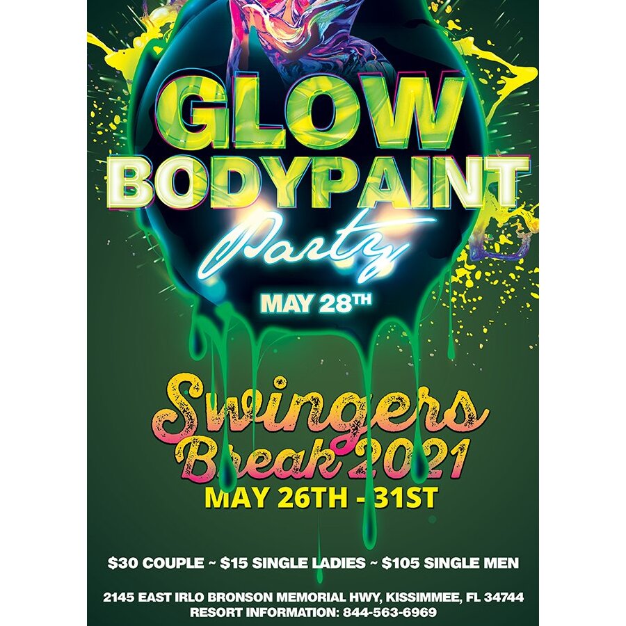 Glow Bodypaint - Swingers Break 2021