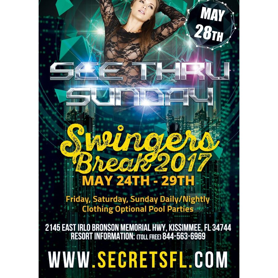 See Thru Sunday - Swingers Break 2017