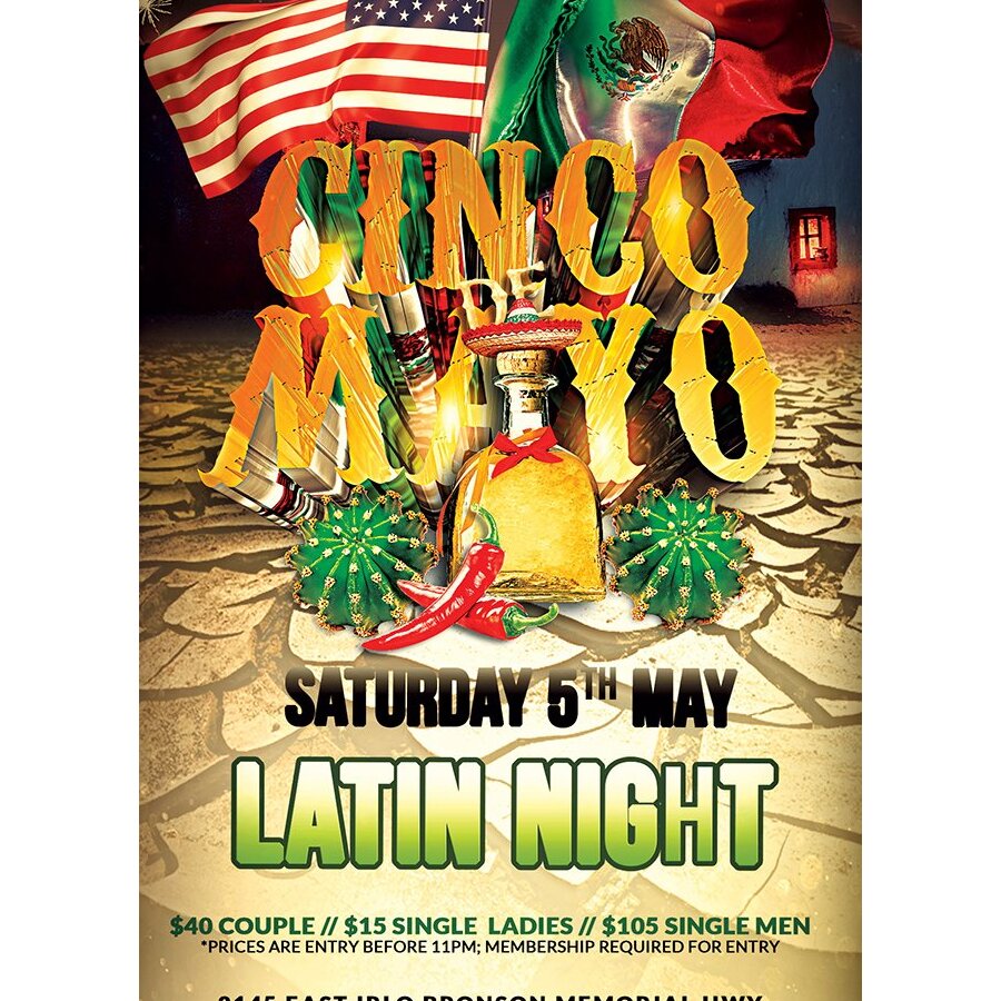 Cinco De Mayo - Latin night