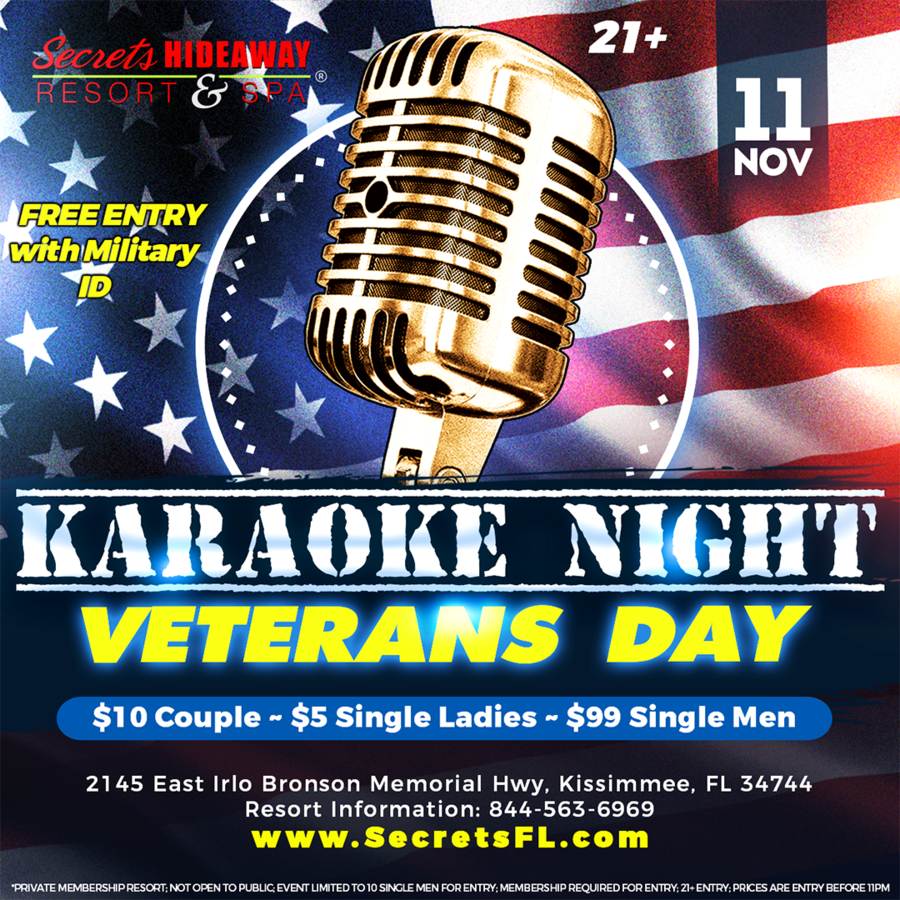 Veterans Day Karaoke