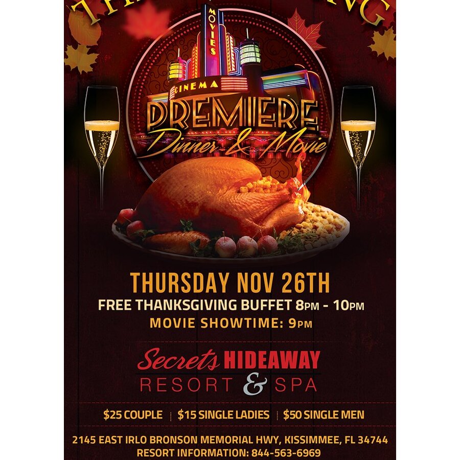 Dinner and a Movie - FREE Thanksgiving Buffet