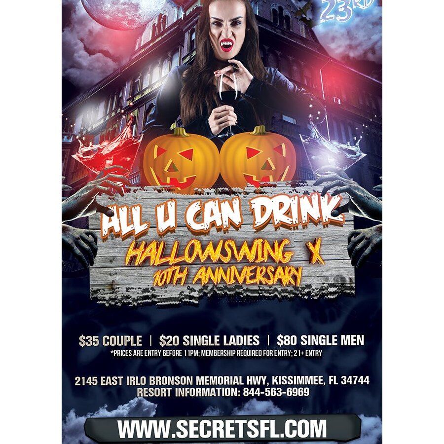 All U Can Drink - Hallowswing X
