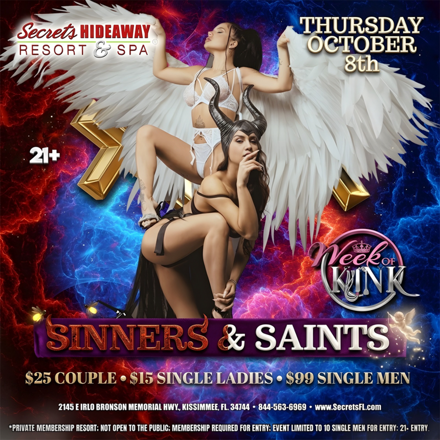 Sinners & Saints - Week of Kink® Takeover