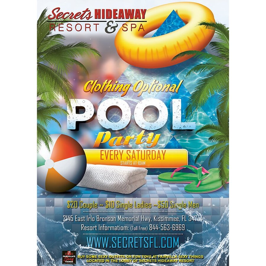 Saturday Pool Party 10am-5pm