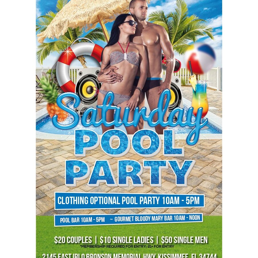 Saturday Pool Party