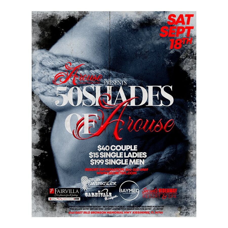 50 Shades of Arouse - Arouse weekend
