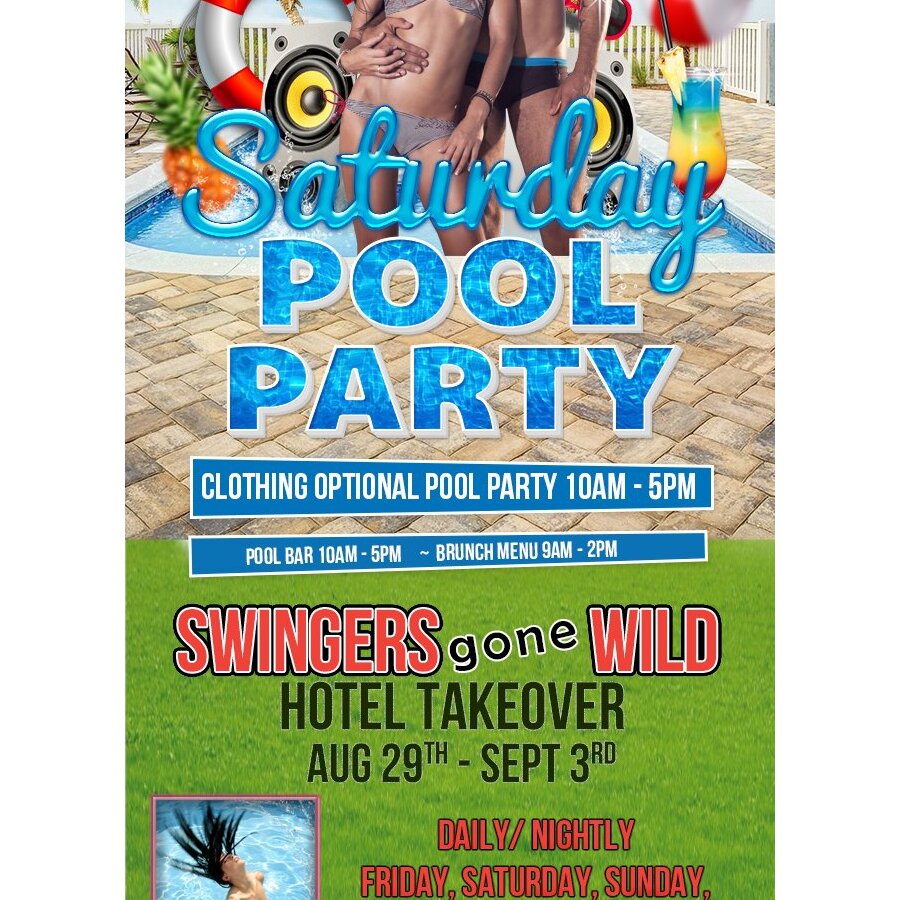 Saturday Pool Party 11am-5pm