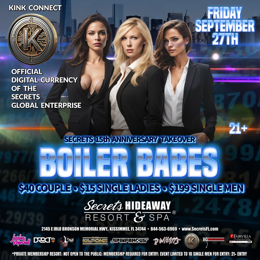 Boiler Babes -  Secrets Anniversary