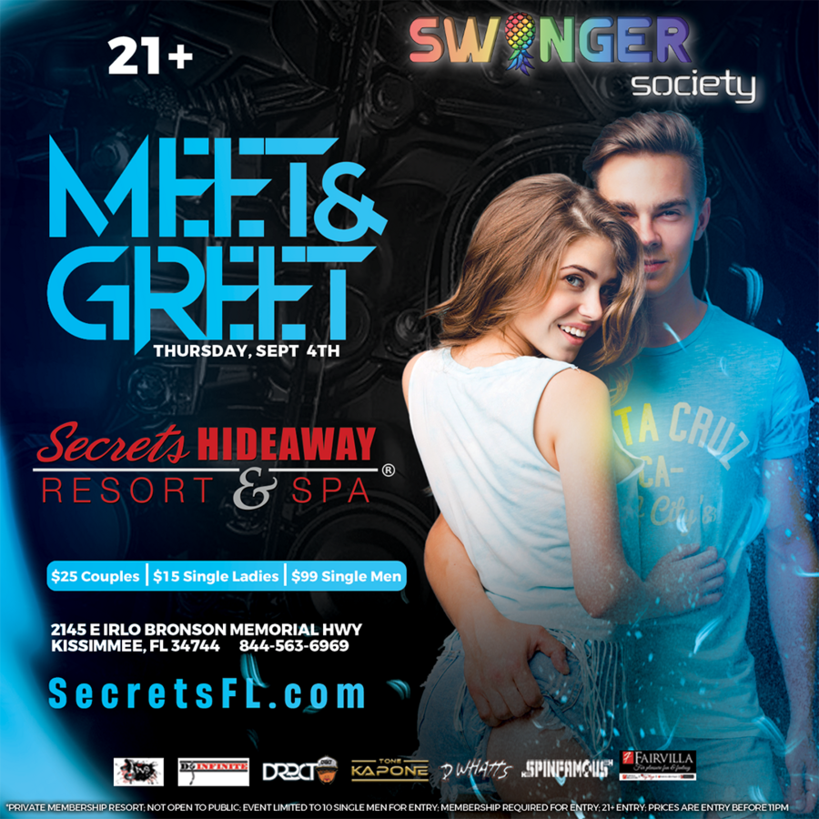 Meet & Greet - Swingers Society Takeover