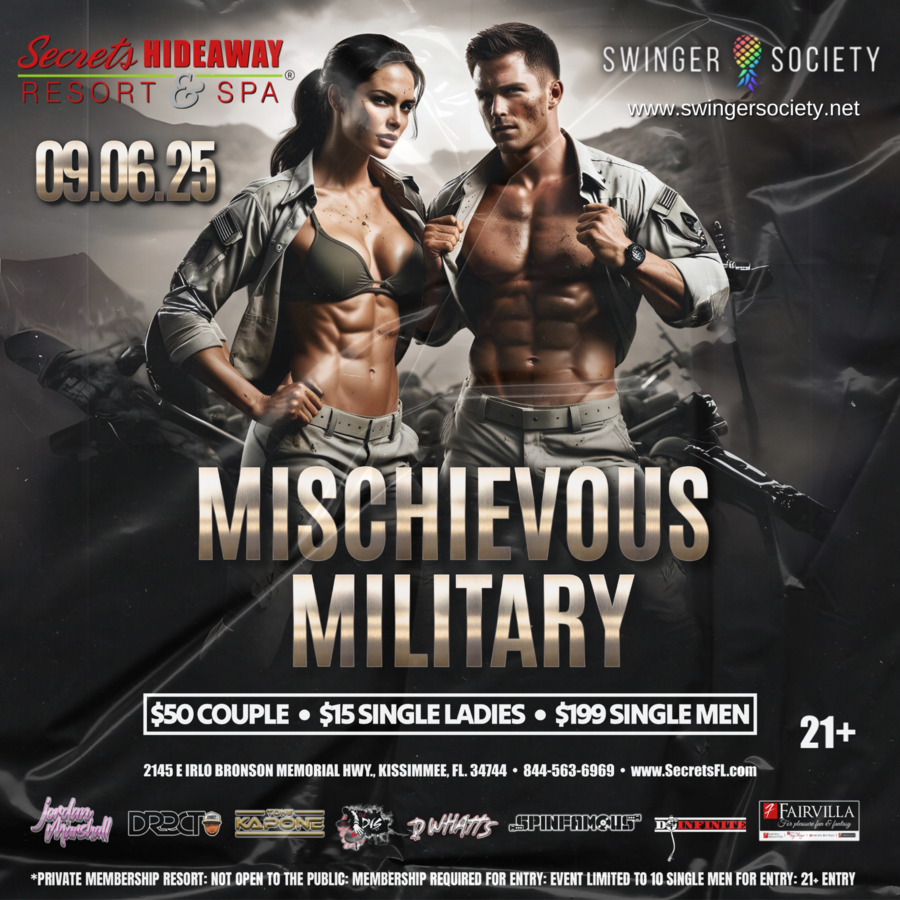 Mischievous Military - Swingers Society Takeover