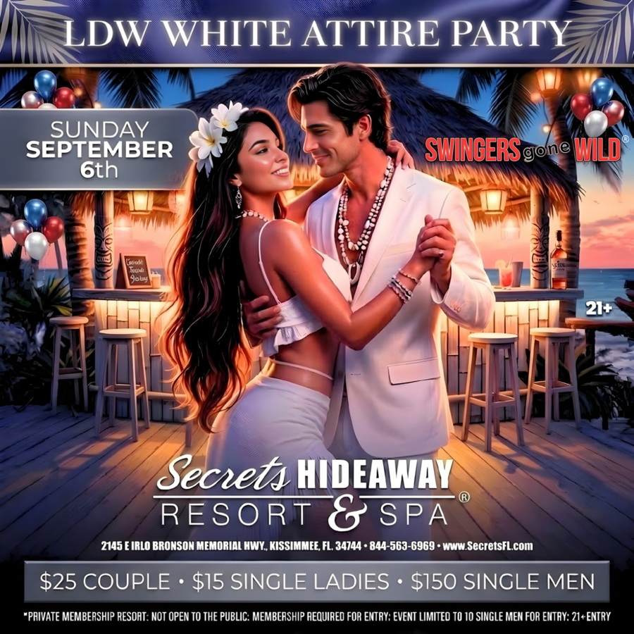 White Attire Party - Swingers Gone Wild®