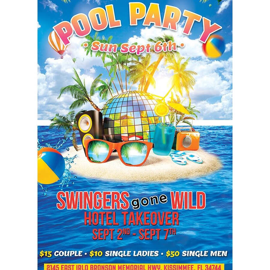 Sunday Pool Party 10am-5pm - Gone Wild Takeover