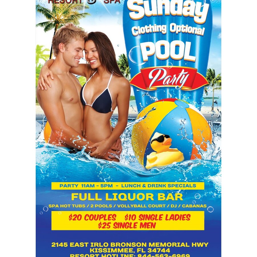 Sunday Pool Party: 11am - 5pm