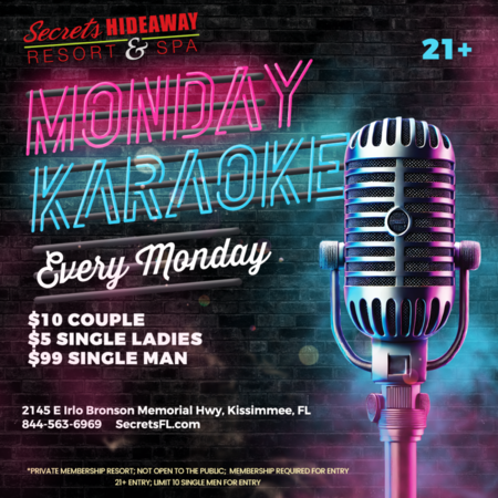 Karaoke Monday with DJ Drift