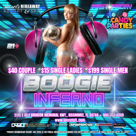 Boogie Inferno - i.Candy First Friday