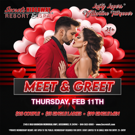 Meet & Greet - Lusty Lovers Valentine's Takeover