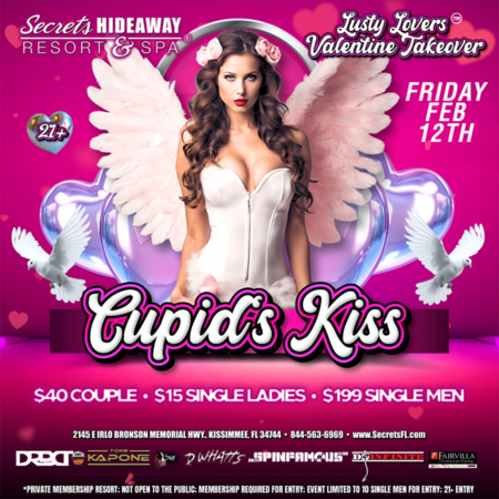 Cupid’s Kiss - Lusty Lovers Valentine's Takeover
